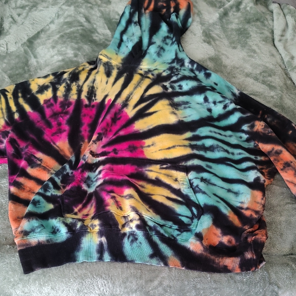MNML Multicolor Tie-Dye Hoodie